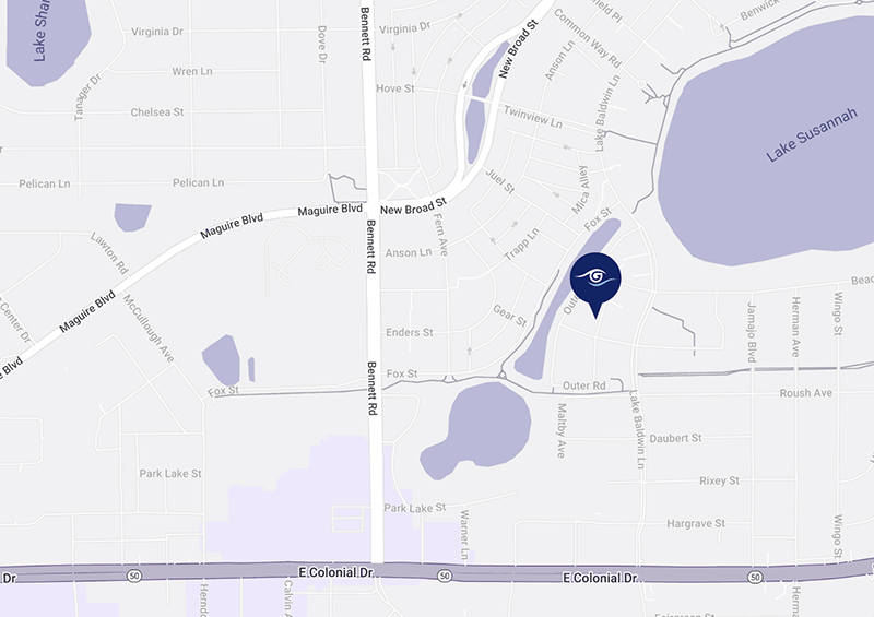 Map of Baldwin Park Location